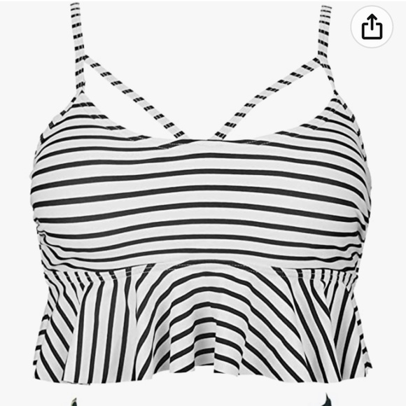 NEW⭐️ Ruffle swim top - Picture 1 of 5
